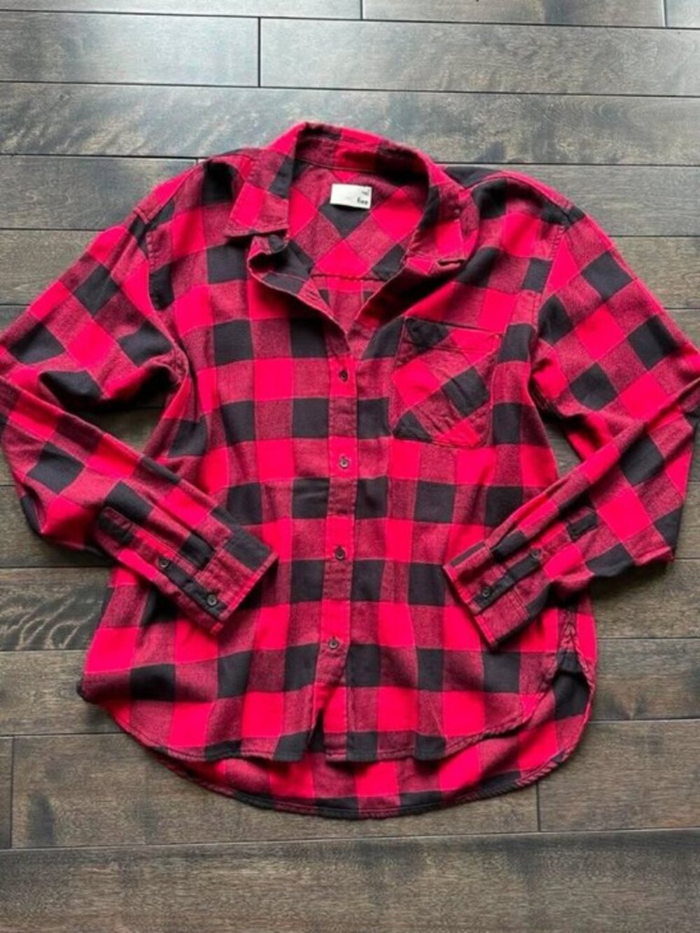 Aritzia Wilfred Plaid Button Down Shirt